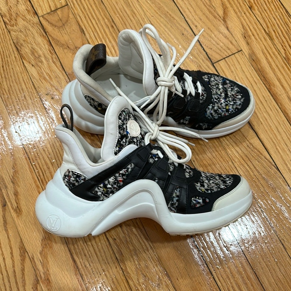 Louis Vuitton Archlight Tweed Sneakers